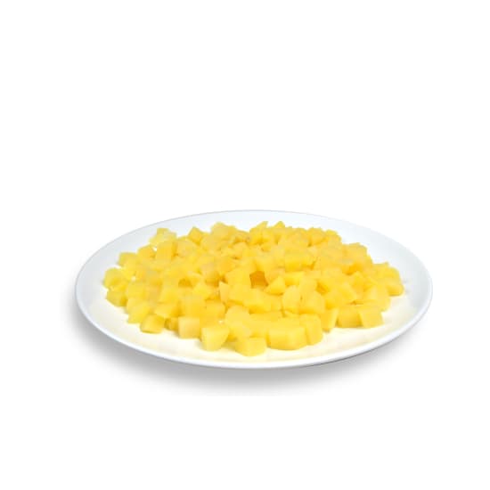Yellow swede dices